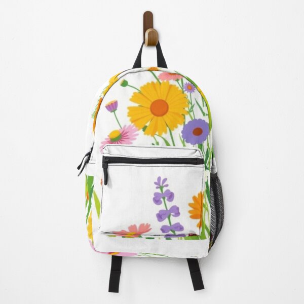 Item preview, Wildflower Bouquet Flat Floral - Modern Graphic Ar designed and sold by QuirkThreadsCo.