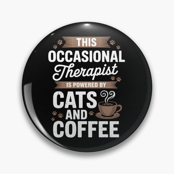 Item preview, Occupational Therapist Cat Lover Coffee Lover designed and sold by SapfireStuArt.