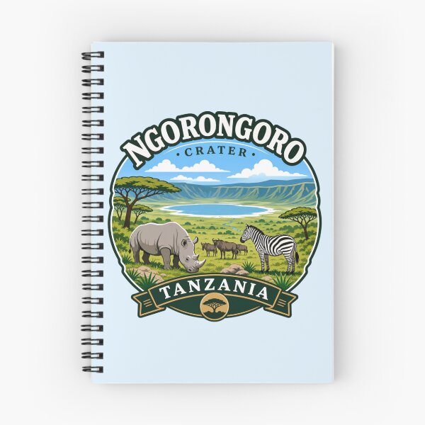 Item preview, Ngorongoro Crater, Tanzania - Safari Wildlife designed and sold by Myra365Art.