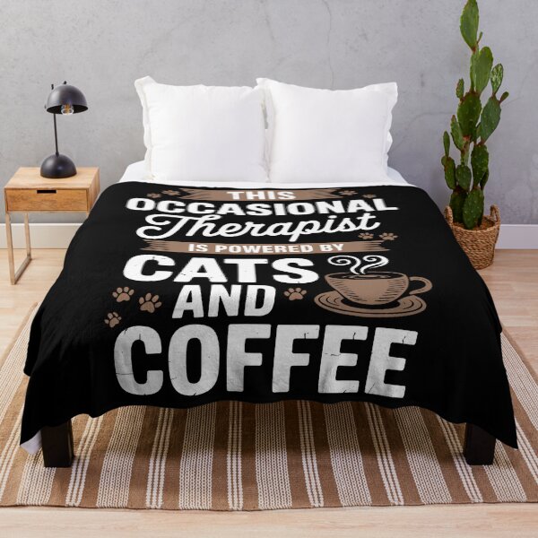 Item preview, Occupational Therapist Cat Lover Coffee Lover designed and sold by SapfireStuArt.