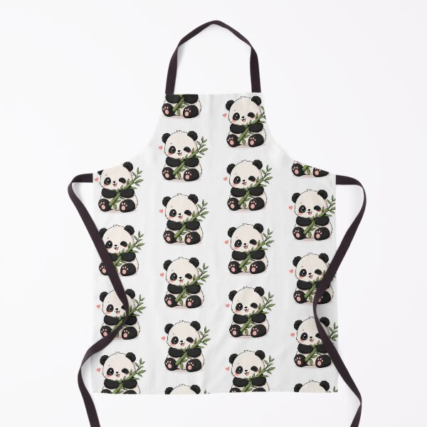 Item preview, Cute Panda with Bamboo Sticker | Kawaii Baby Panda designed and sold by Moodexa.