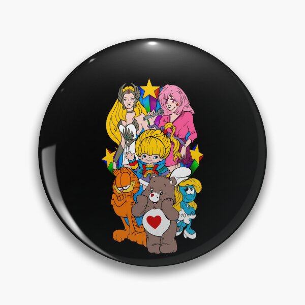 Item preview, roup Of Colorful Animated Characters Standing Together designed and sold by thorfinnshop.