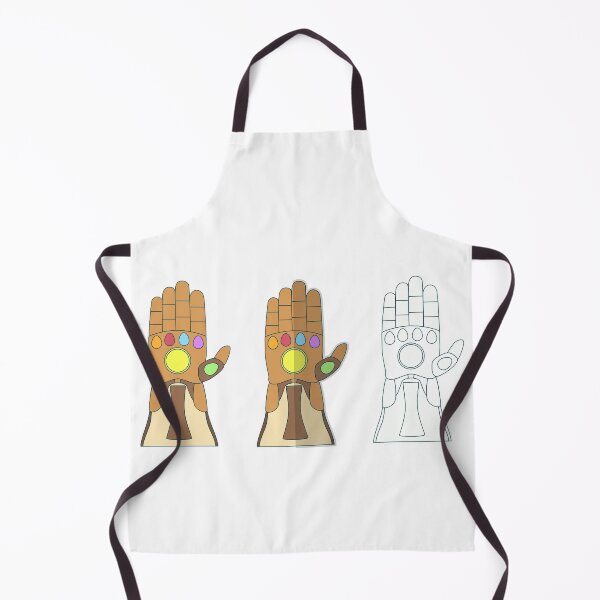 Item preview, Minimalist Power Glove Vector | Fantasy Gem Gauntlet Illustration | Cartoon Magic Hand Design | thanos gauntlet designed and sold by amareshdas008.