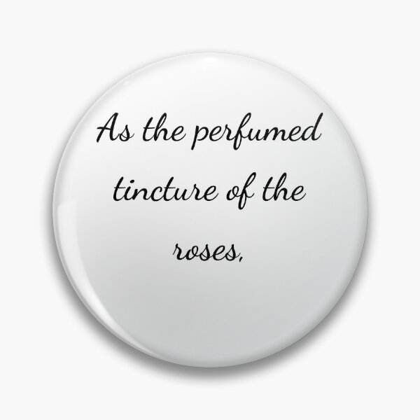 Item preview, "As the perfumed tincture of the roses," - handwriting black designed and sold by ariksworld.