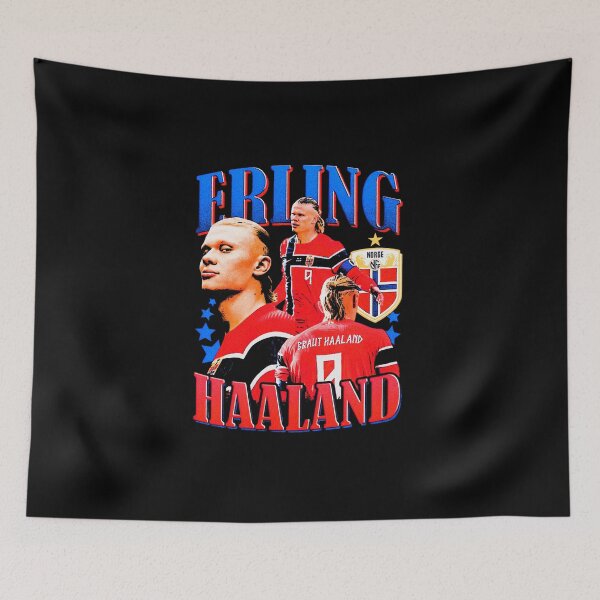 Item preview, Erling Haaland Norway Football Vintage 90s designed and sold by chibichibii.