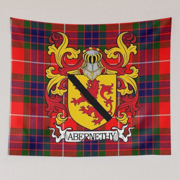 Item preview, Abernethy Coat of Arms and Fraser Modern Tartan designed and sold by Kirrindy Designs.