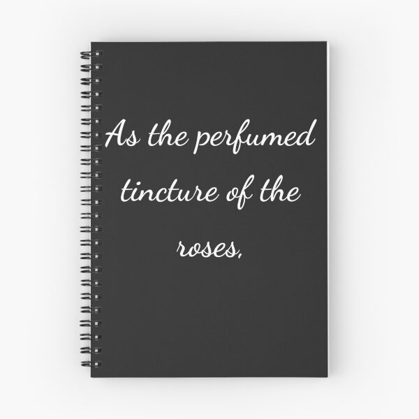 Item preview, "As the perfumed tincture of the roses," - handwriting white designed and sold by ariksworld.