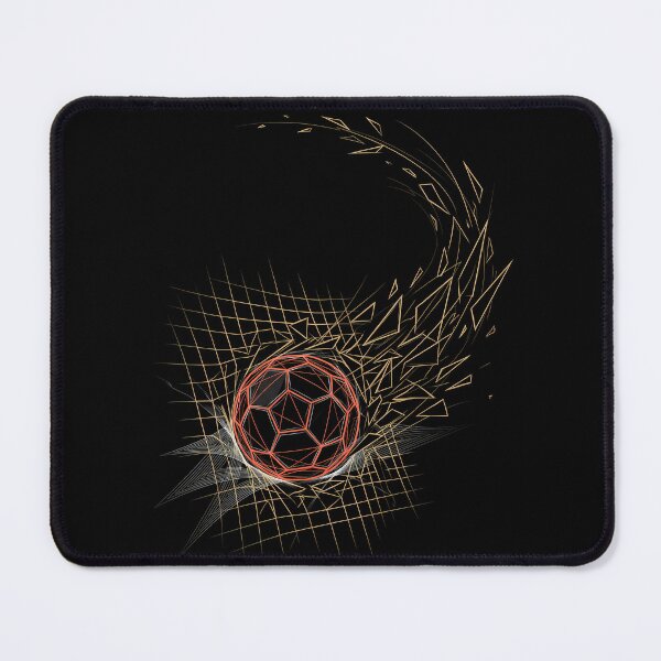 Item preview, Golden Soccer Goal Fragmented Ball Net Sports Aesthetic Gift designed and sold by BikeRelaxStudio.