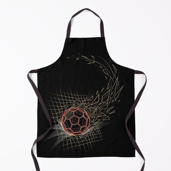 Item preview, Golden Soccer Goal Fragmented Ball Net Sports Aesthetic Gift designed and sold by BikeRelaxStudio.