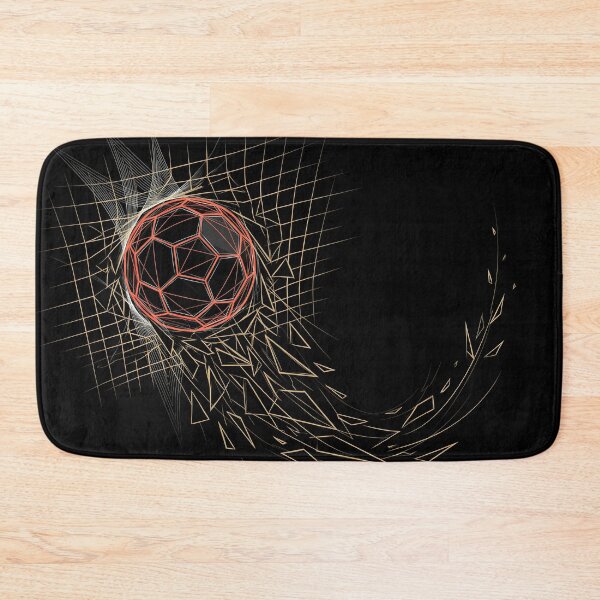Item preview, Golden Soccer Goal Fragmented Ball Net Sports Aesthetic Gift designed and sold by BikeRelaxStudio.