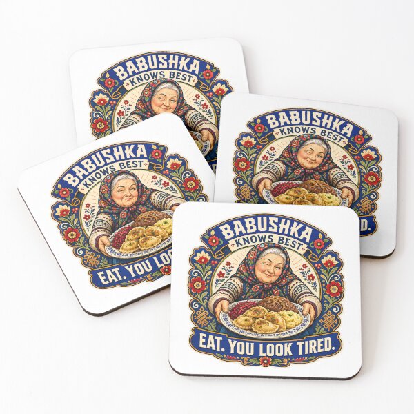 Item preview, Babushka Knows Best – Eat. You Look Tired. designed and sold by Soft Panic Studio.