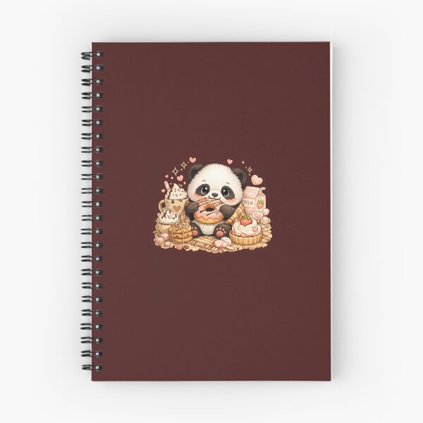 Item preview, Cozy Panda Eating Too Much designed and sold by Doodle-Voodle.