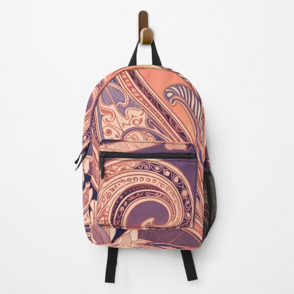 Item preview, Ornate Purple Pink Heart Paisley Mandala designed and sold by IntelliMindDesigns.