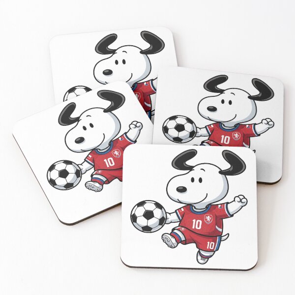 Item preview, Snoopy Czechia Soccer Fan World Cup designed and sold by VincentMoore96.