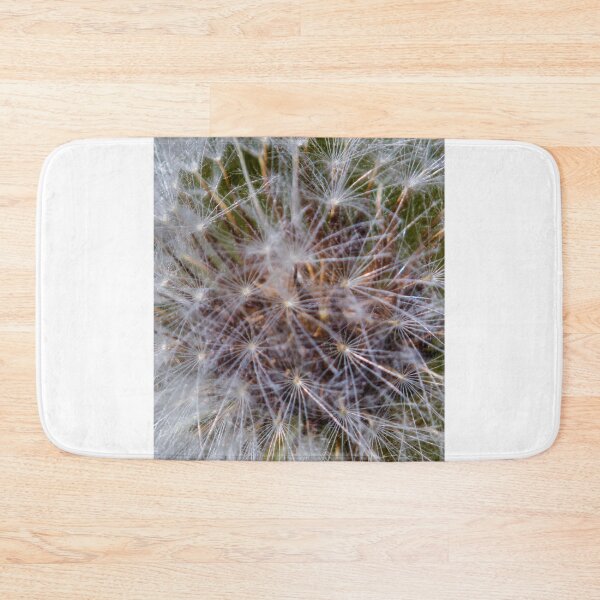 Item preview, Delicate Dandelion Seed Head Macro Close-Up Showing White Fluff and Fine Seed Filaments designed and sold by Nmallia.