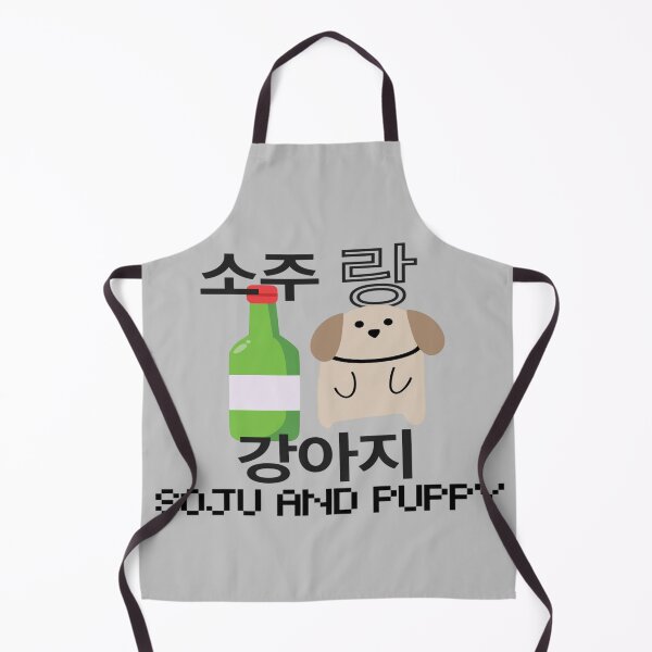 Item preview, Soju and Puppy (Korean) designed and sold by PodunkClothing.