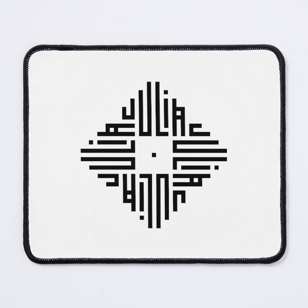 Item preview, JULIA | Black  | Modern Geometric Kufi Calligraphy | From Name to Art   designed and sold by FOR YOUR NAME.