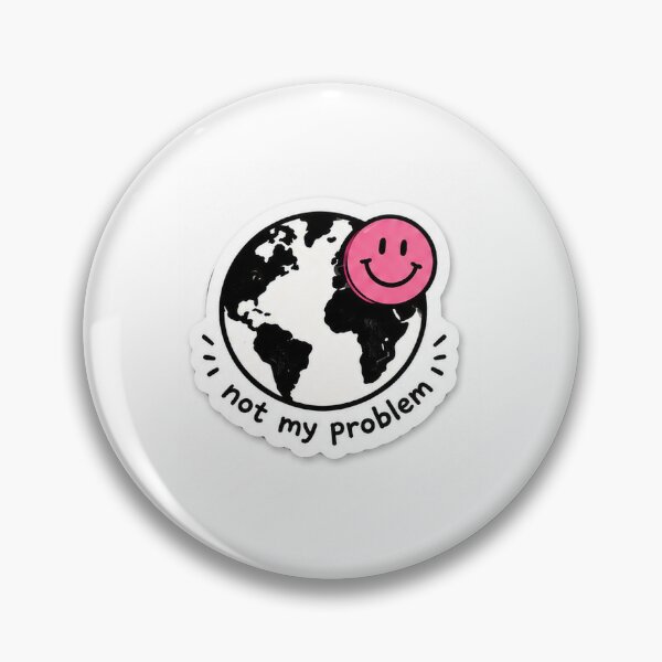 Item preview, Not My Problem Sticker designed and sold by GenzzStickers23.