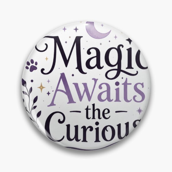 Item preview, Magic Awaits the Curious designed and sold by Potions-and-Paw.