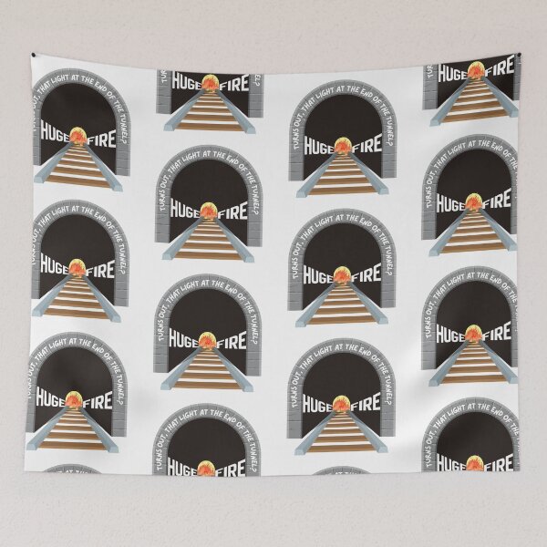 Item preview, Turns out, that light at the end of the tunnel….HUGE FIRE WHAT AM designed and sold by 2CRE8IVE4925.