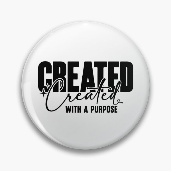 Item preview, Created With A Purpose designed and sold by Poopielandia.