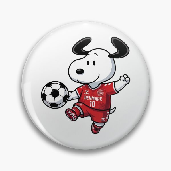 Item preview, Snoopy Denmark Soccer Fan World Cup designed and sold by VincentMoore96.