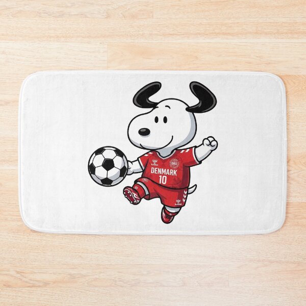Item preview, Snoopy Denmark Soccer Fan World Cup designed and sold by VincentMoore96.