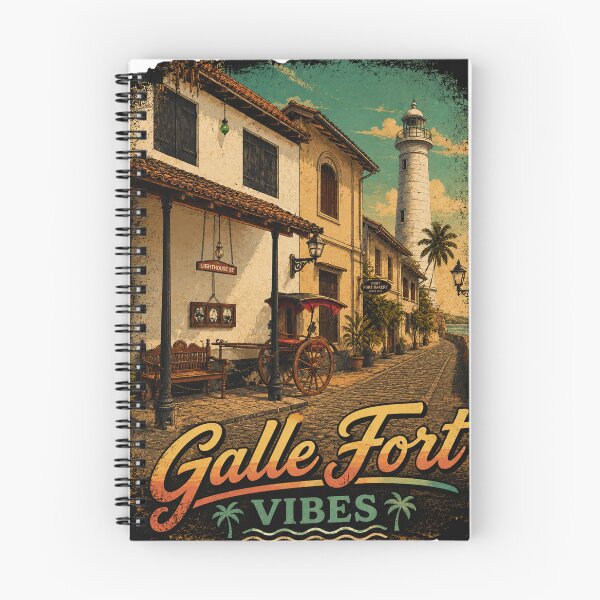 Item preview,  "Galle Fort Vibes" Lighthouse Street, designed and sold by GooniSL.
