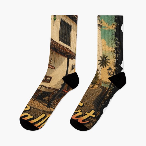 Item preview,  "Galle Fort Vibes" Lighthouse Street, designed and sold by GooniSL.