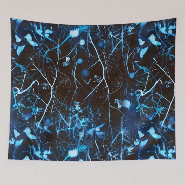 Item preview, Midnight Blue Woodland Glow designed and sold by imaniko.