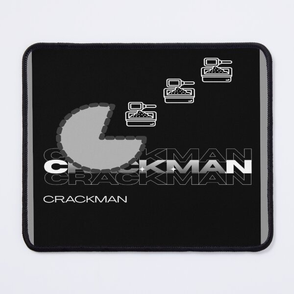 Item preview, Crackman (Parodia de Pac-Man) designed and sold by PodunkClothing.