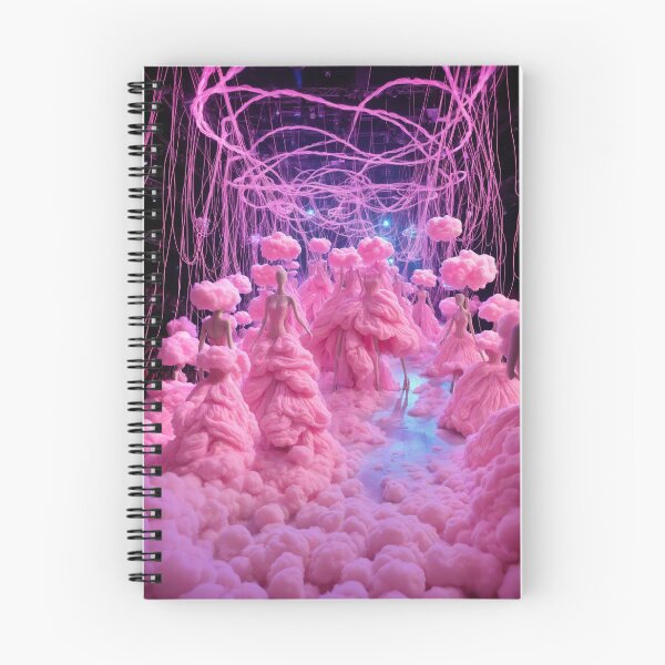 Item preview, Dreamscape Runway - Avant-Garde Pink Clouds Fashion designed and sold by Mystral Art Studio.