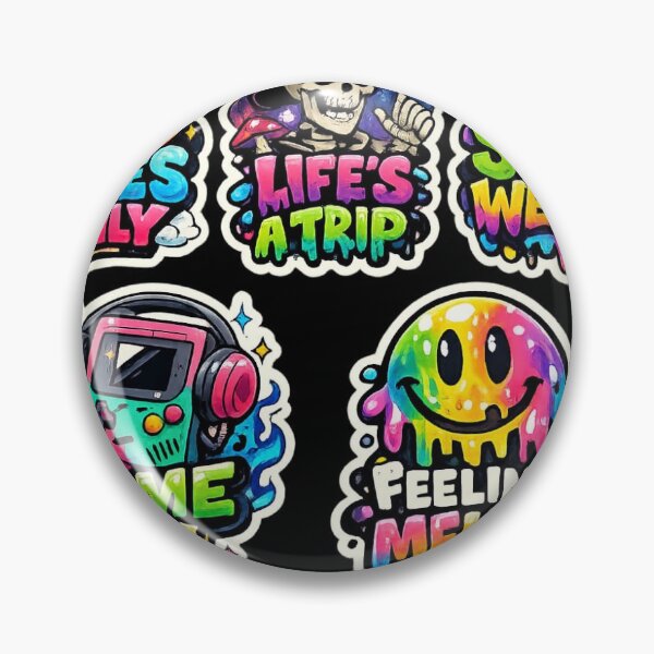 Item preview, Cute Retro Stickers  designed and sold by bhavna2007.