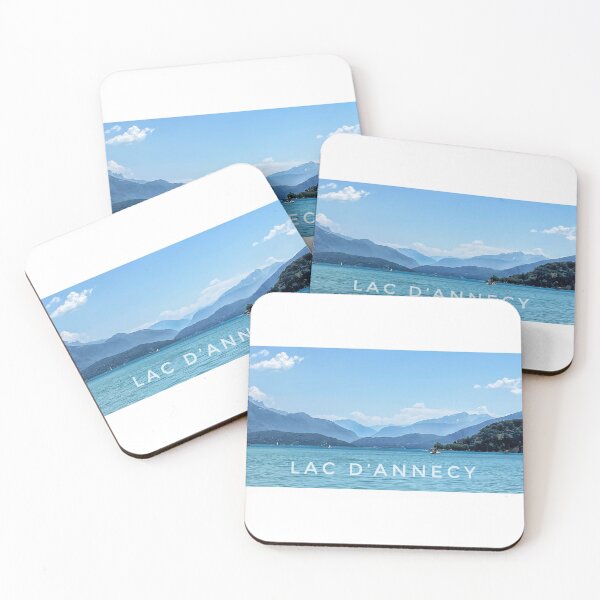 Item preview, Mountains across Lake Annecy designed and sold by ZoeCalvert.