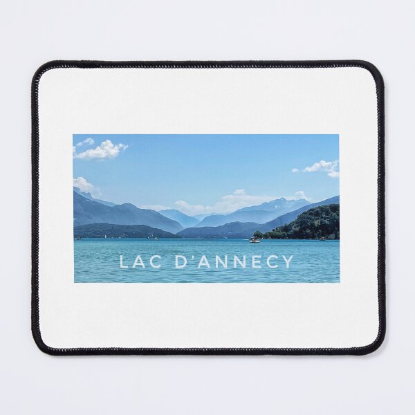 Item preview, Mountains across Lake Annecy designed and sold by ZoeCalvert.