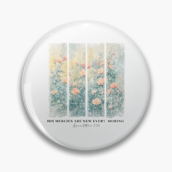 Item preview, His Mercies Are New Every Morning designed and sold by Home-Crea-Abode.