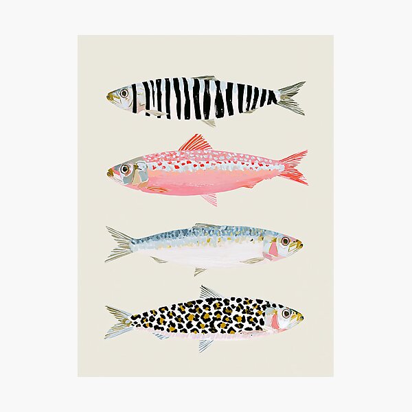Item preview, Sardine Print designed and sold by DripCollective.