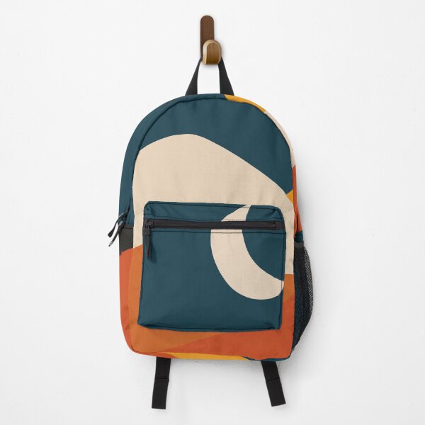 Item preview, Minimalist Boho Night Landscape with Crescent Moon designed and sold by TatinkaArtskill.
