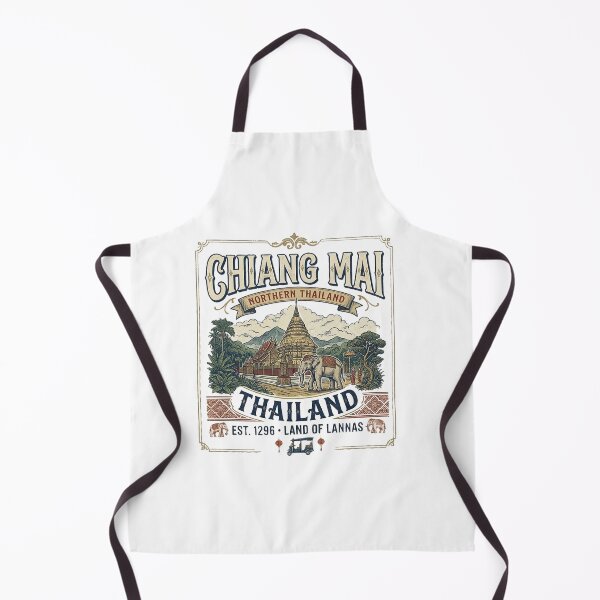 Item preview, Chiang Mai Thailand Temple Vintage Land of Lannas Elephant designed and sold by Yellowriversss.