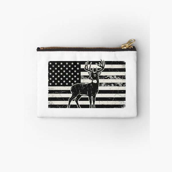 Item preview, American Flag Deer – Patriotic Hunting Design designed and sold by ShirtsUp-Lane.
