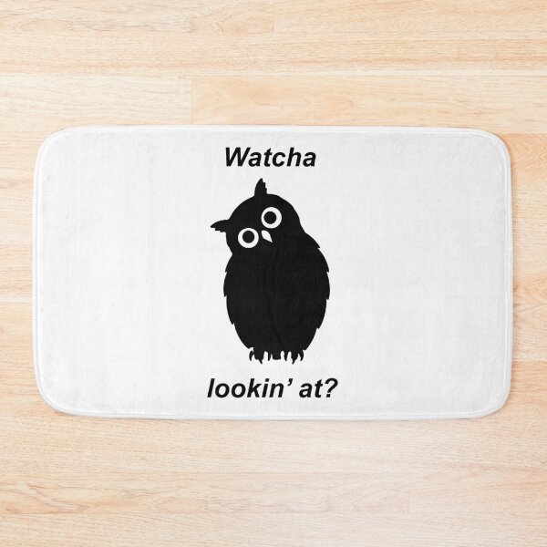 Item preview, Owl Be Watching You - Whatcha Lookin’ At? designed and sold by Anvc-Art.