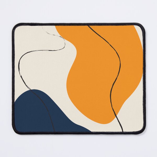 Item preview, Modern Abstract Line Art with Minimalist Organic Shapes designed and sold by TatinkaArtskill.