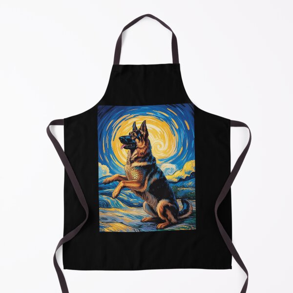 Item preview, German Shepherd Japanese Van Gogh Dogs German Shepherd designed and sold by Littermin.