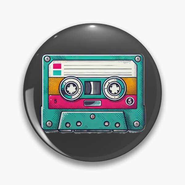 Item preview, Vintage Cassette Tape Nostalgia Music Culture Art Print designed and sold by PinUpPizzazz.