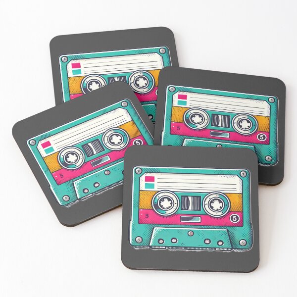 Item preview, Vintage Cassette Tape Nostalgia Music Culture Art Print designed and sold by PinUpPizzazz.