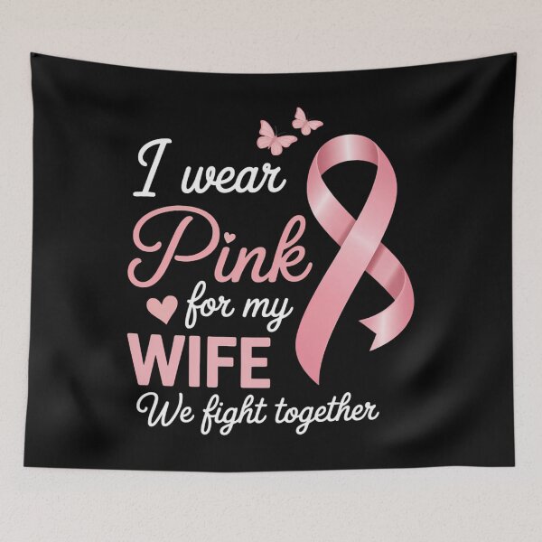 Item preview, I Wear Pink For My Wife  Breast Cancer Awareness designed and sold by SapfireStuArt.