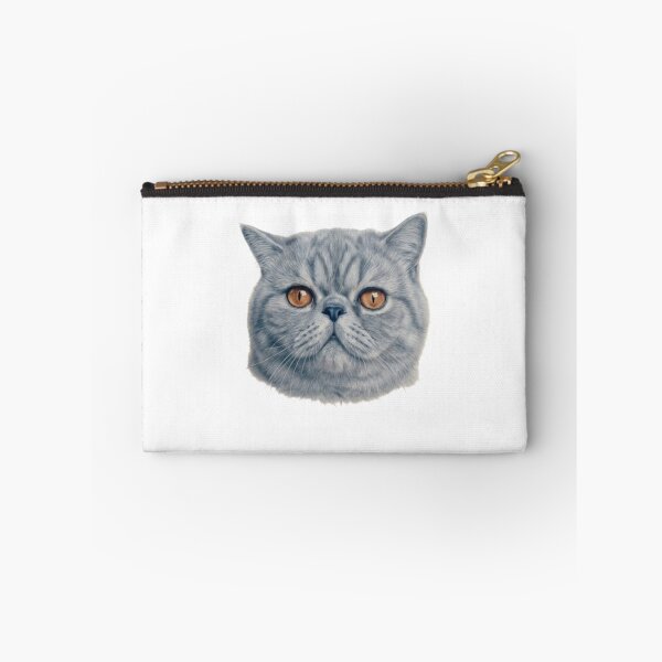 Item preview, Realistic Grey Exotic Shorthair Cat Digital Art designed and sold by Artgirldhanya.