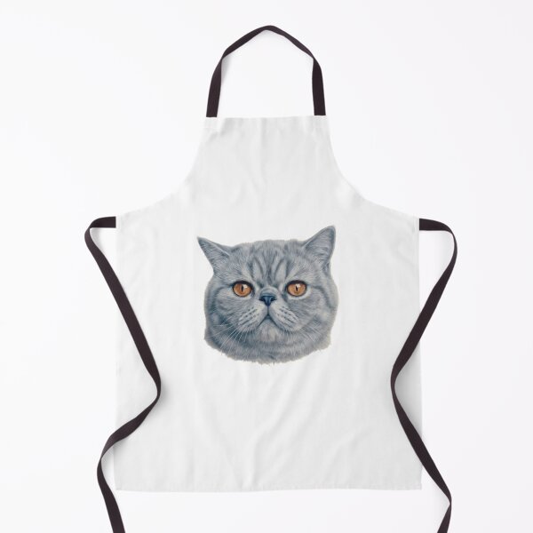 Item preview, Realistic Grey Exotic Shorthair Cat Digital Art designed and sold by Artgirldhanya.