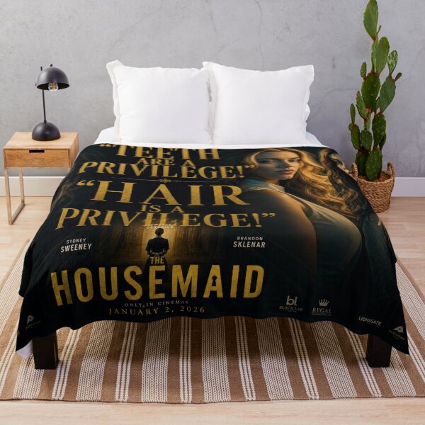 Item preview, The Housemaid movie 2025 (v2) designed and sold by PeacefulHShop.