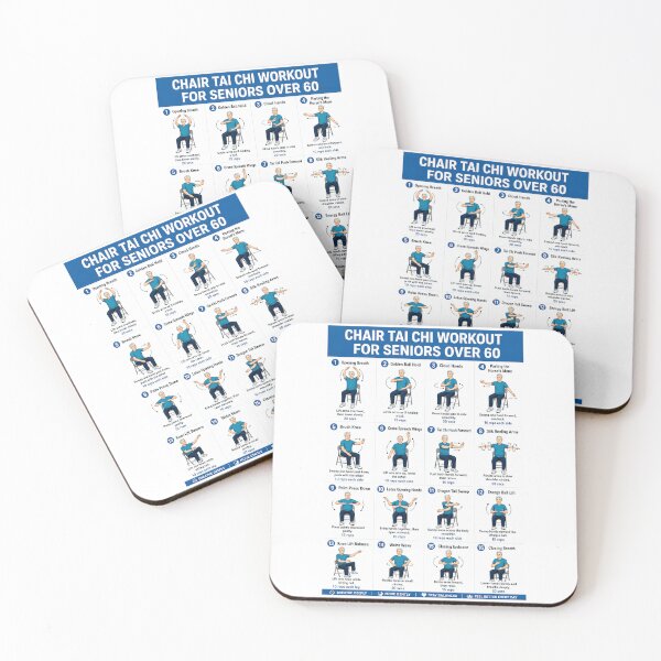 Item preview, Chair Tai Chi Workout For Seniors over 60, Tai Chi Chair Workout For Seniors over 60, Tai Chi Chair Exercise For Seniors over 60 designed and sold by Susanspy007.
